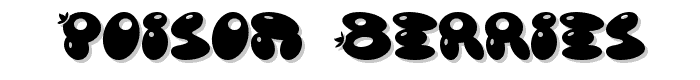 Poison Berries font